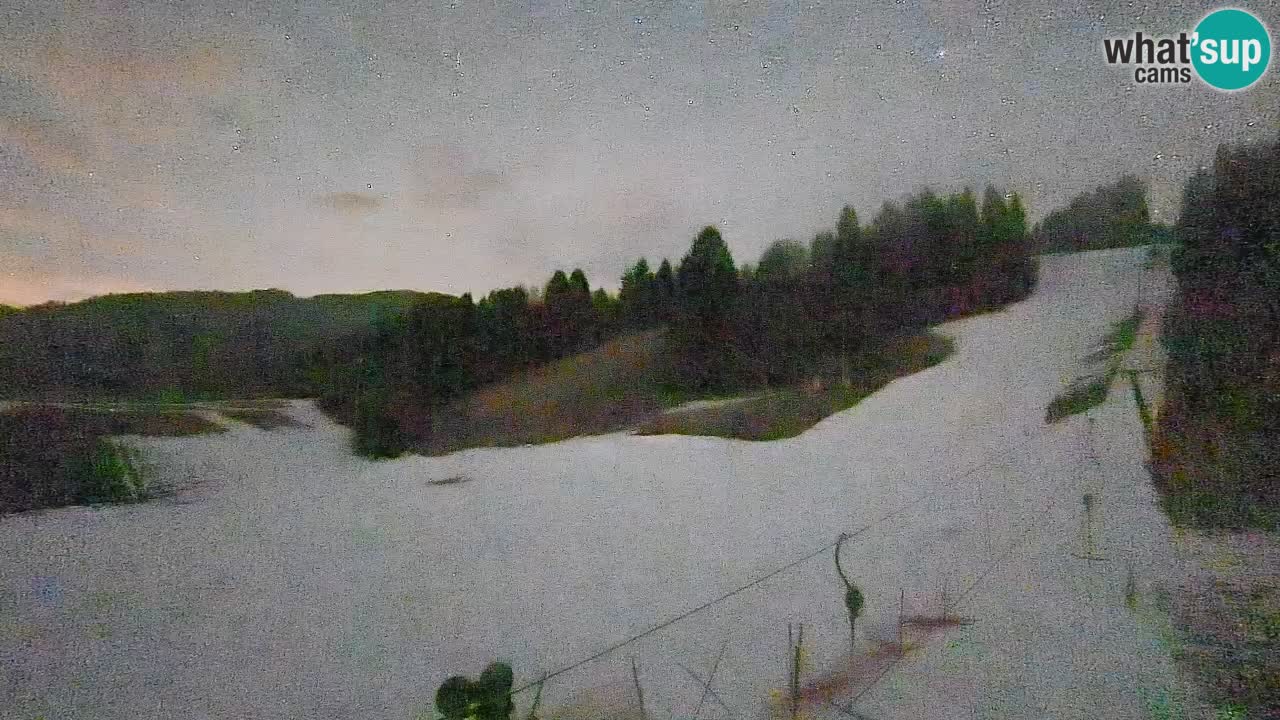 Webcam Smučišče Senožeta – Ski Resort Live View near Bohinj