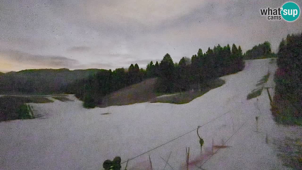 Webcam Smučišče Senožeta – Stazione sciistica a Srednja Vas vicino Bohinj