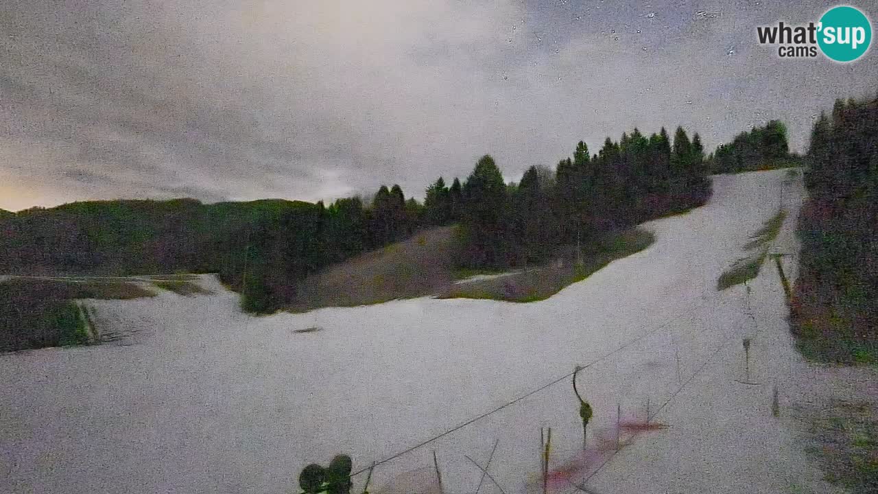 Web kamera Smučišče Senožeta – Skijalište u Srednjoj Vasi kod Bohinja