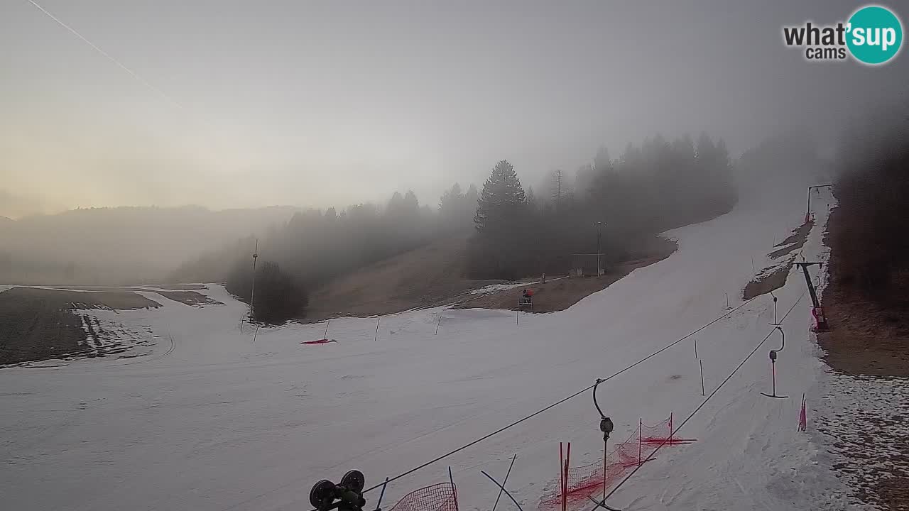 Webcam Smučišče Senožeta – Stazione sciistica a Srednja Vas vicino Bohinj