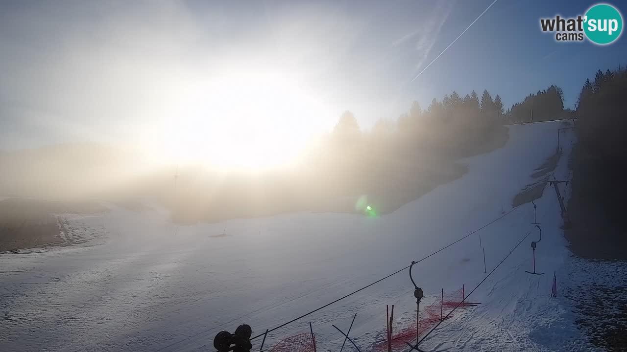 Webcam Smučišče Senožeta – Stazione sciistica a Srednja Vas vicino Bohinj