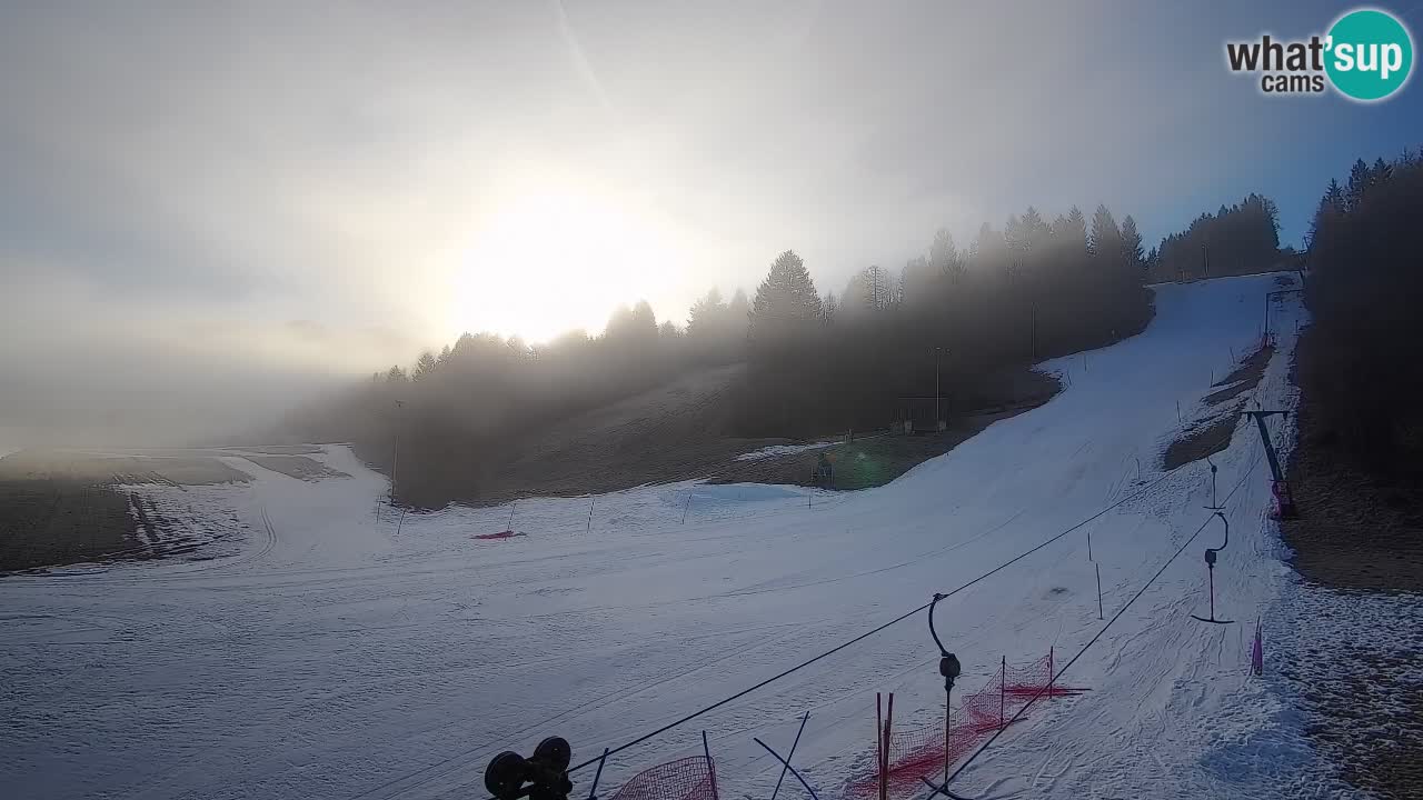 Webcam Smučišče Senožeta – Stazione sciistica a Srednja Vas vicino Bohinj