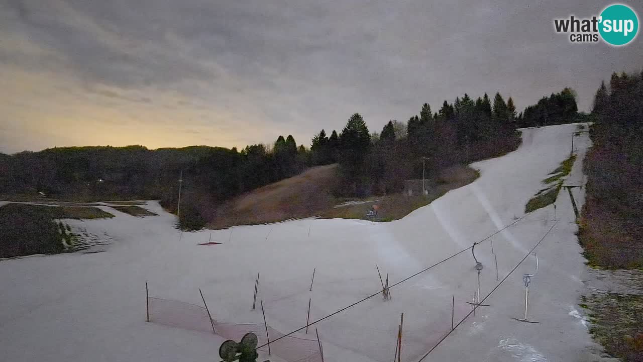 Webcam Smučišče Senožeta – Stazione sciistica a Srednja Vas vicino Bohinj