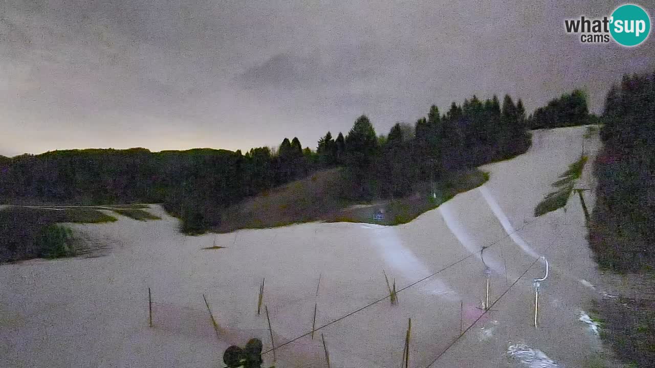 Webcam Smučišče Senožeta – Ski Resort Live View near Bohinj