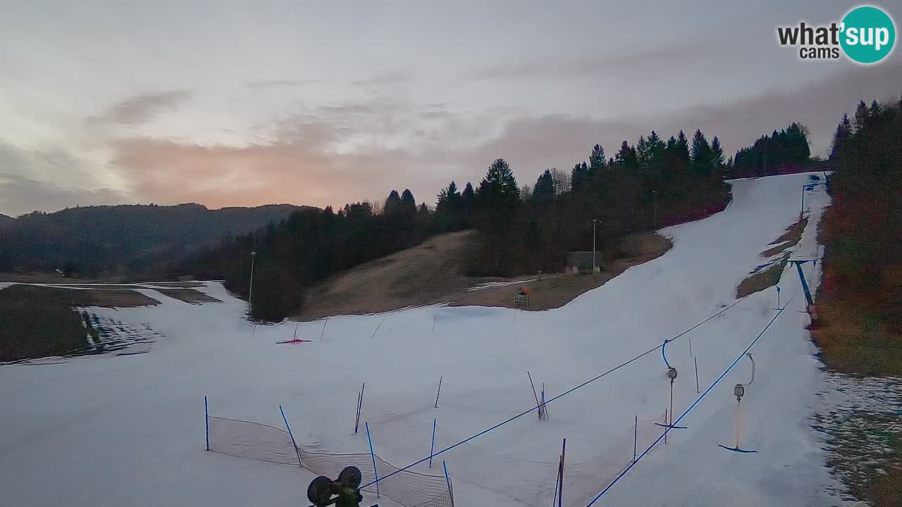 Webcam Smučišče Senožeta – Stazione sciistica a Srednja Vas vicino Bohinj