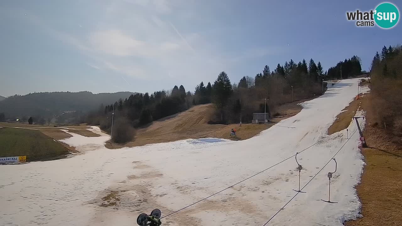 Web kamera Smučišče Senožeta – Skijalište u Srednjoj Vasi kod Bohinja