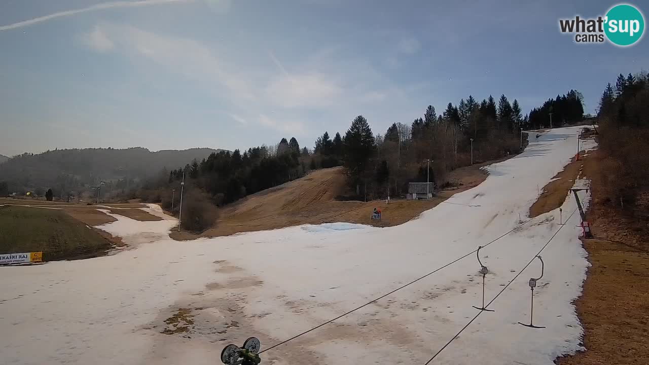 Web kamera Smučišče Senožeta – Skijalište u Srednjoj Vasi kod Bohinja
