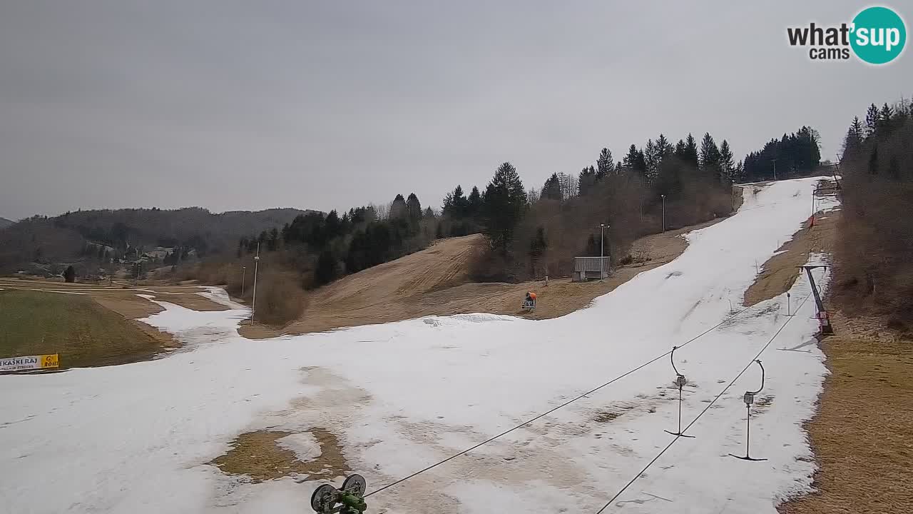 Webcam Smučišče Senožeta – Ski Resort Live View near Bohinj