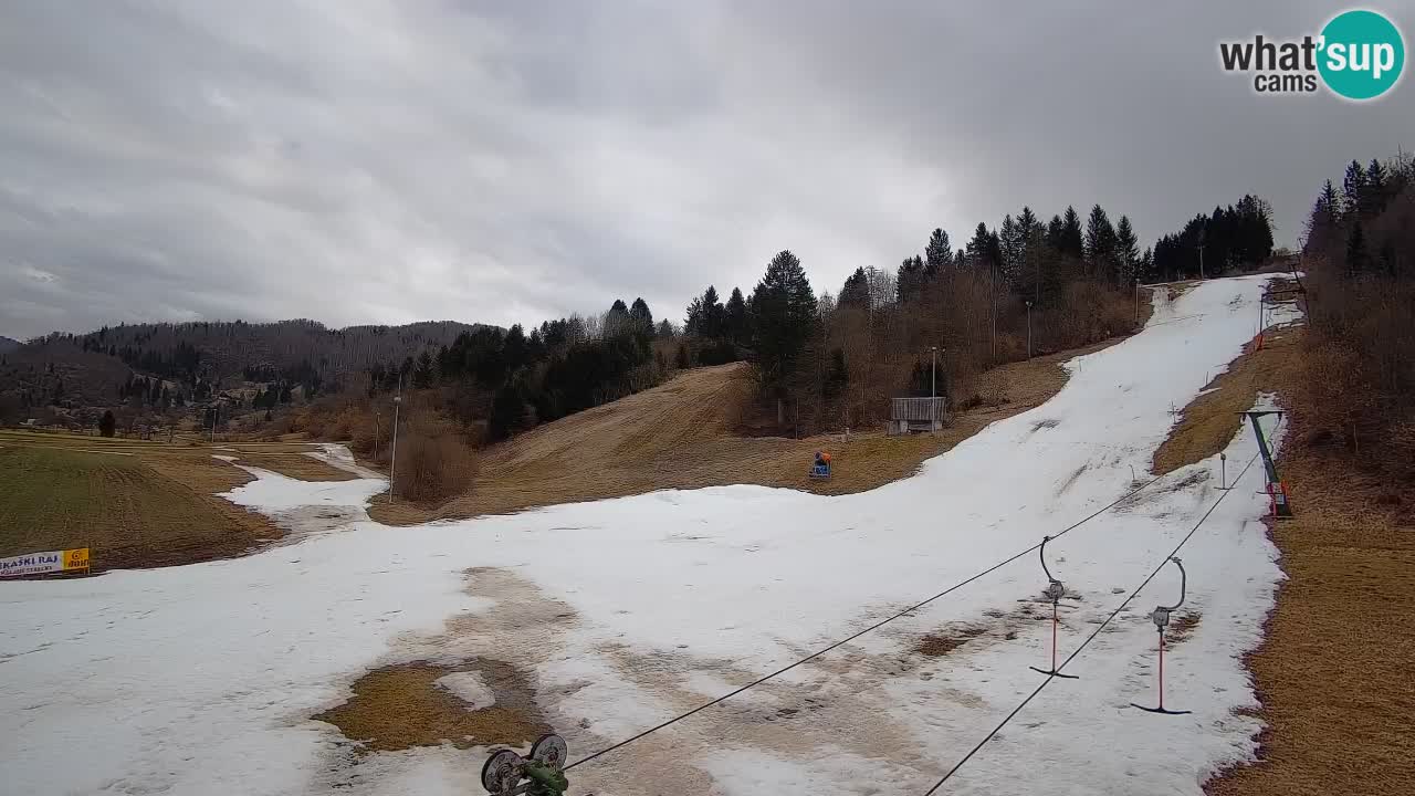 Webcam Smučišče Senožeta – Station de ski à Srednja Vas près de Bohinj
