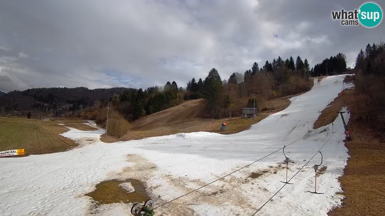 Webcam Smučišče Senožeta – Ski Resort Live View near Bohinj