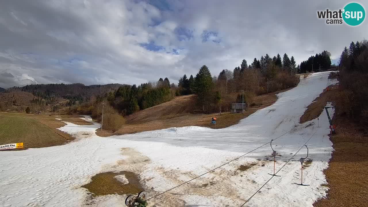 Webcam Smučišče Senožeta – Ski Resort Live View near Bohinj