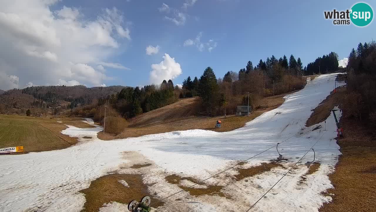 Webcam Smučišče Senožeta – Ski Resort Live View near Bohinj