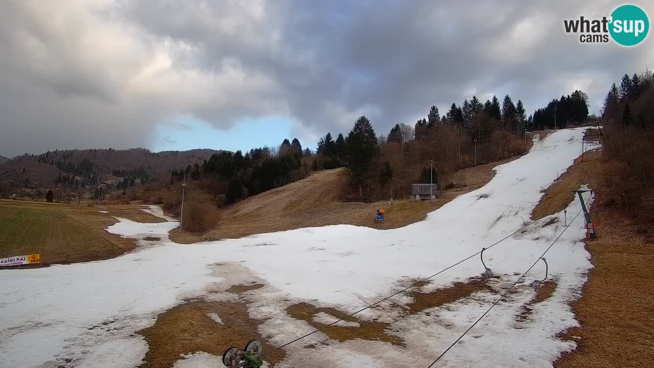 Webcam Smučišče Senožeta – Ski Resort Live View near Bohinj