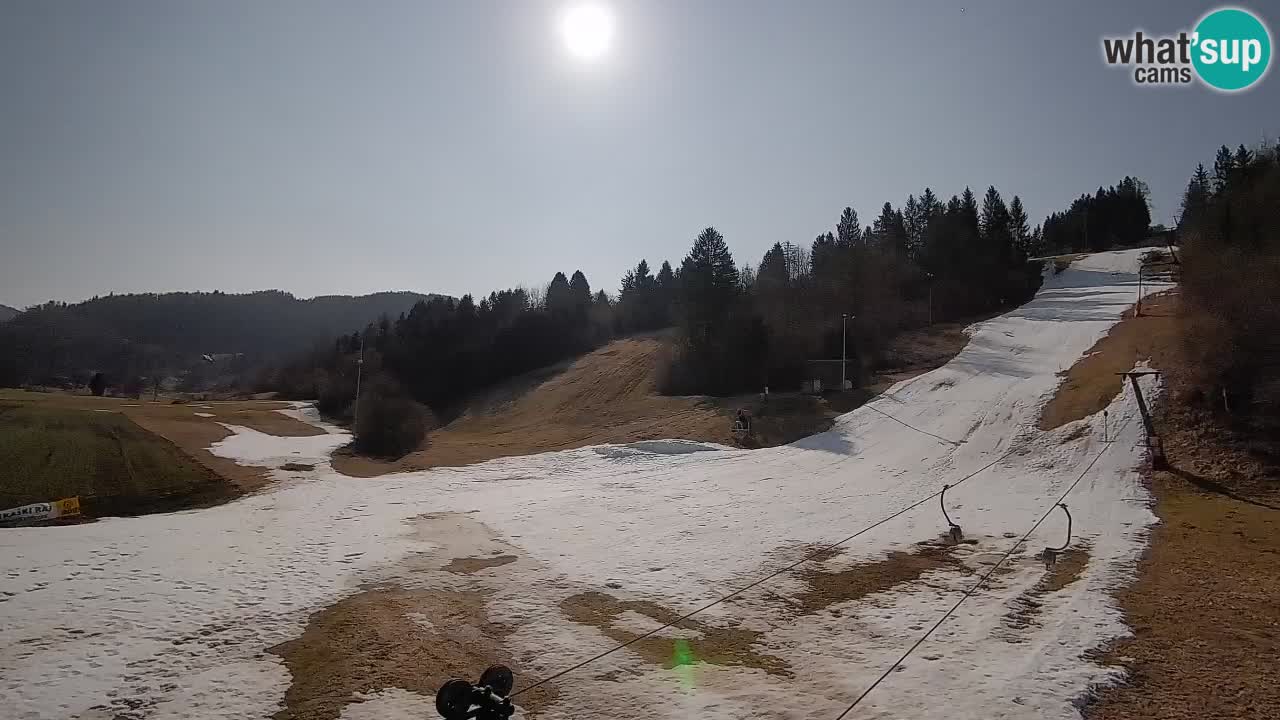 Webcam Smučišče Senožeta – Stazione sciistica a Srednja Vas vicino Bohinj