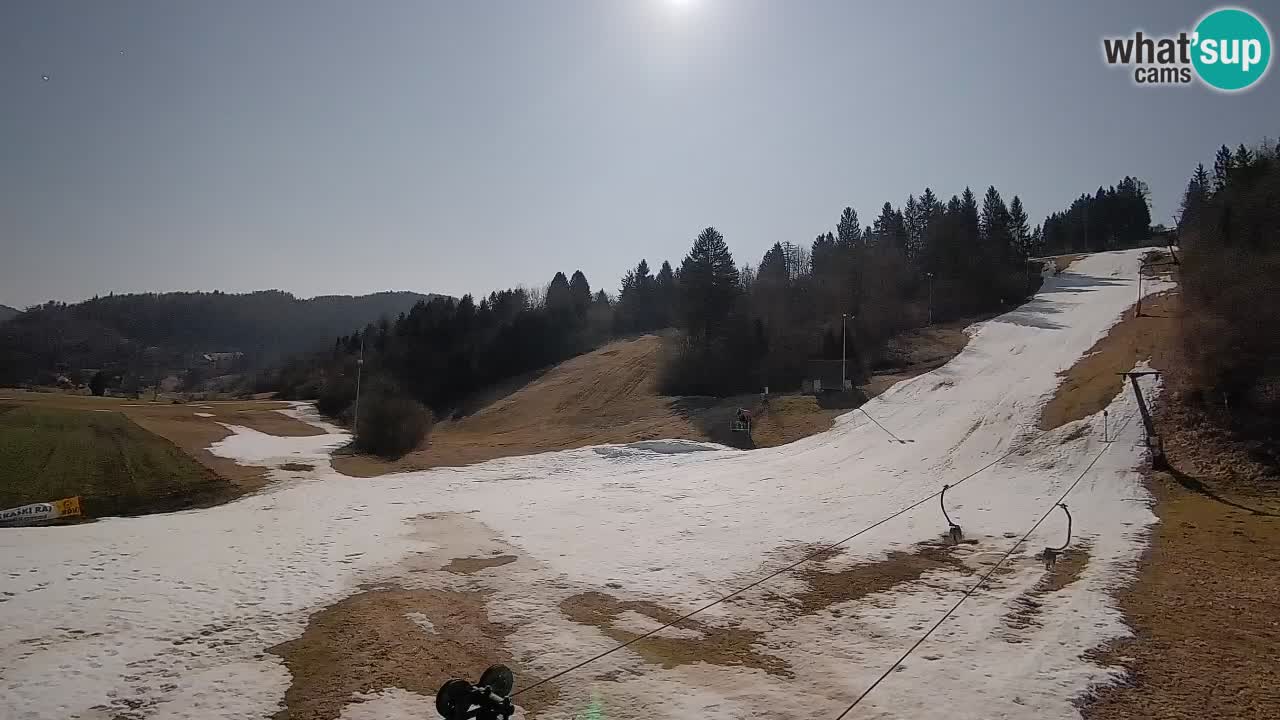 Webcam Smučišče Senožeta – Stazione sciistica a Srednja Vas vicino Bohinj