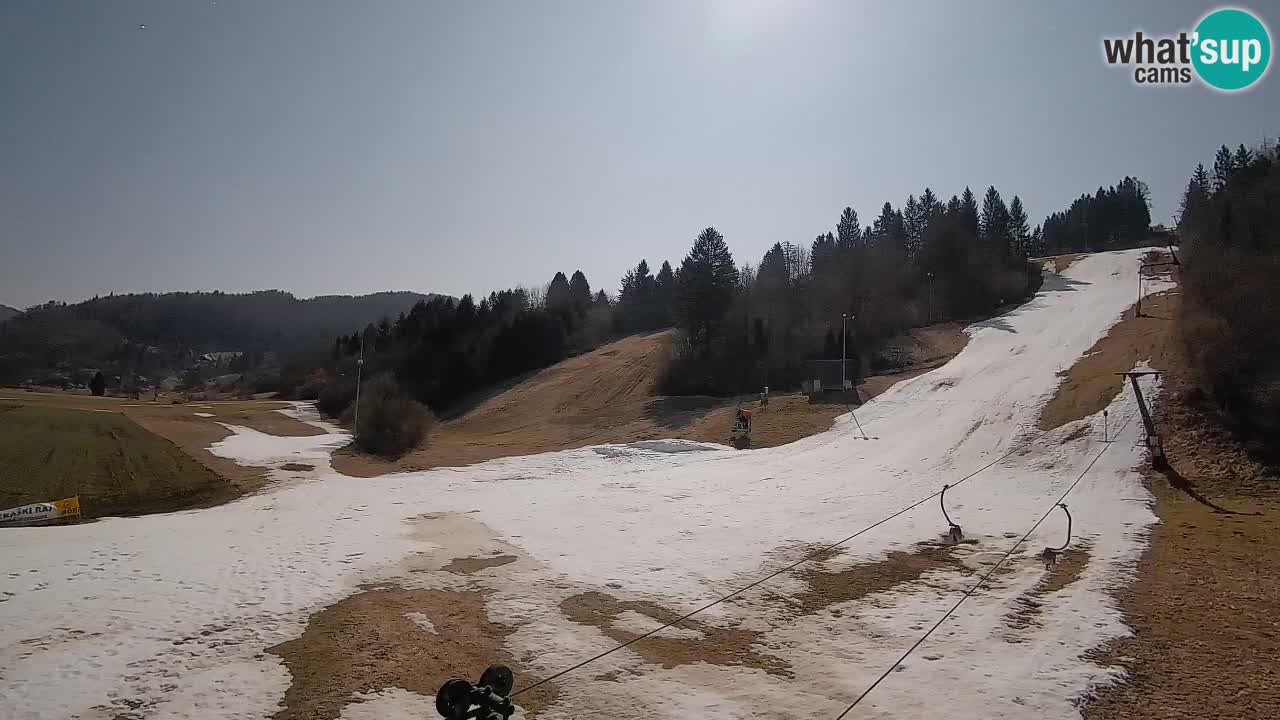 Webcam Smučišče Senožeta – Stazione sciistica a Srednja Vas vicino Bohinj