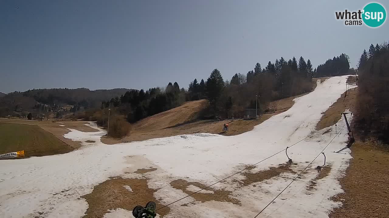 Web kamera Smučišče Senožeta – Skijalište u Srednjoj Vasi kod Bohinja