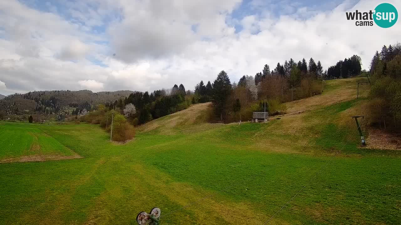 Webcam Smučišče Senožeta – Ski Resort Live View near Bohinj