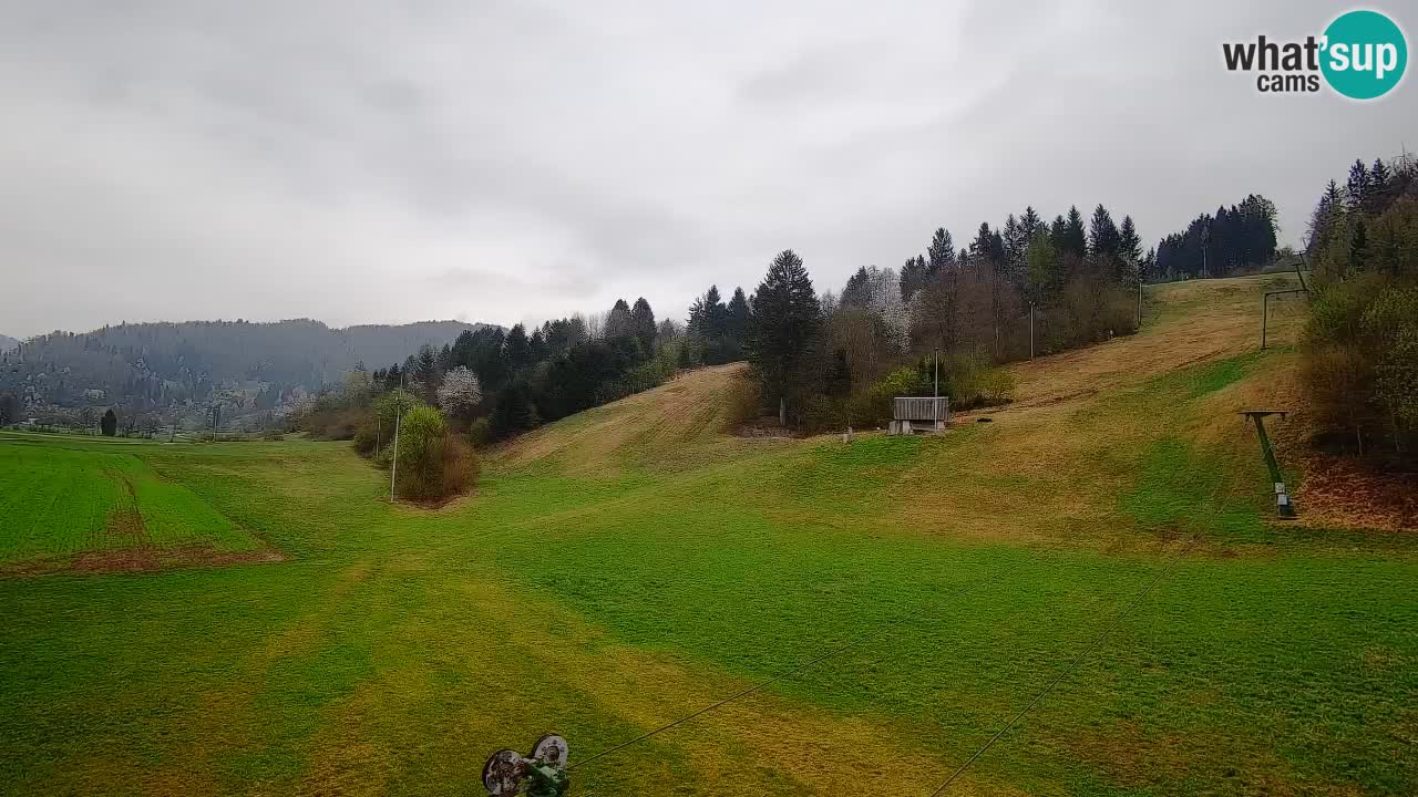 Webcam Smučišče Senožeta – Ski Resort Live View near Bohinj
