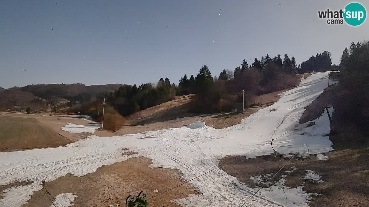 Web kamera Smučišče Senožeta – Skijalište u Srednjoj Vasi kod Bohinja