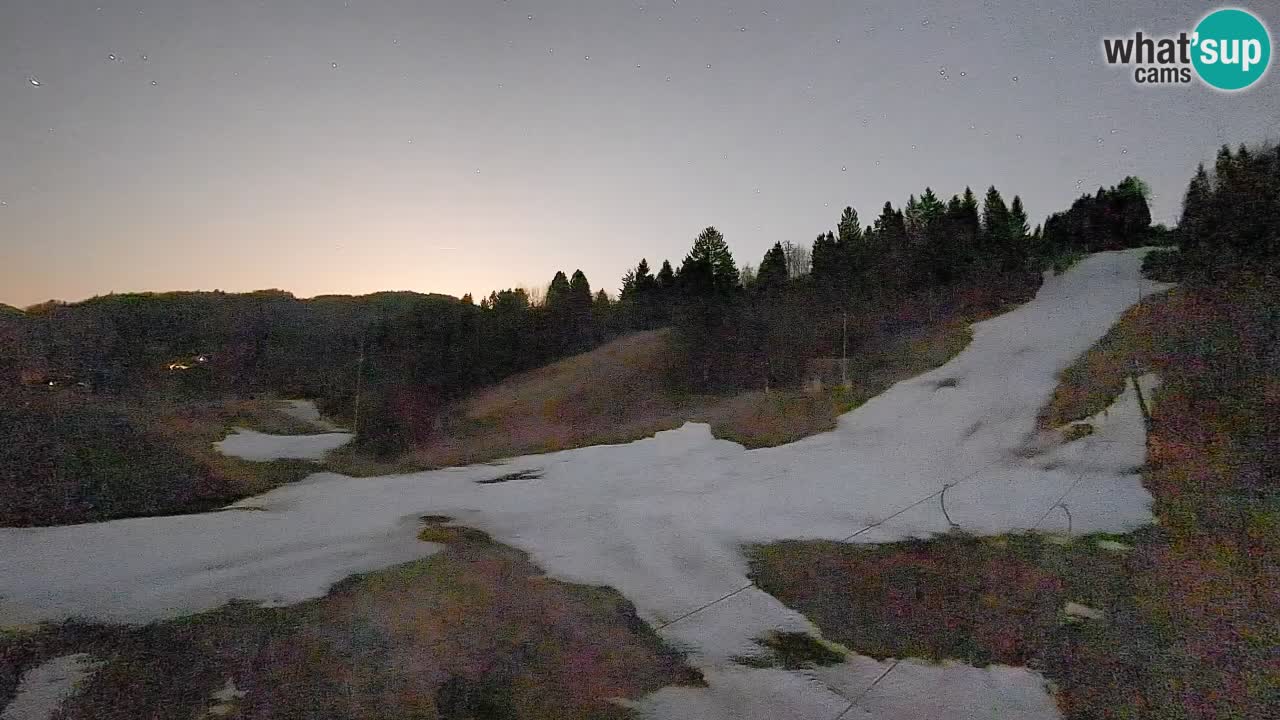 Webcam Smučišče Senožeta – Stazione sciistica a Srednja Vas vicino Bohinj
