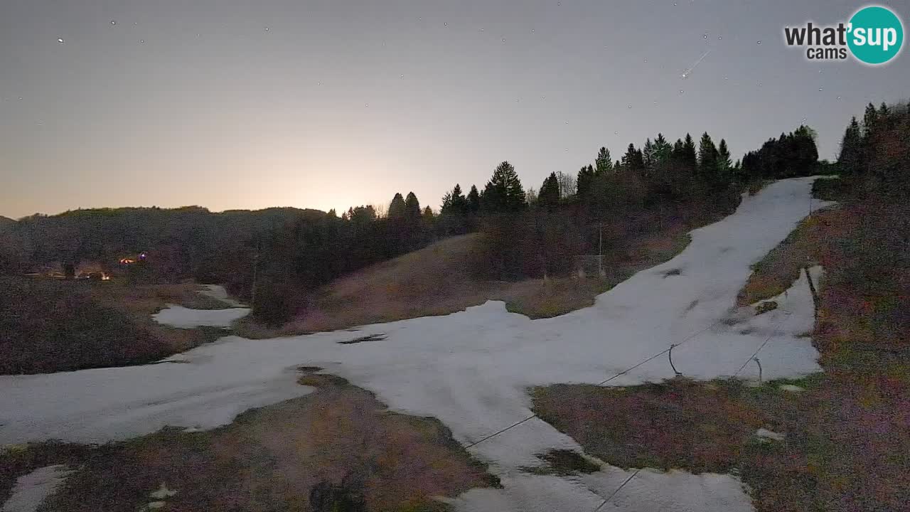 Webcam Smučišče Senožeta – Ski Resort Live View near Bohinj