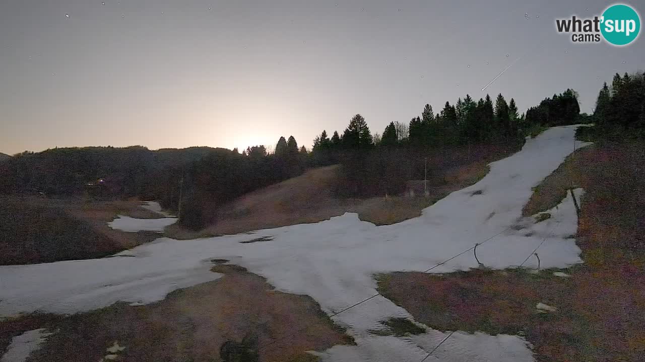 Webcam Smučišče Senožeta – Stazione sciistica a Srednja Vas vicino Bohinj