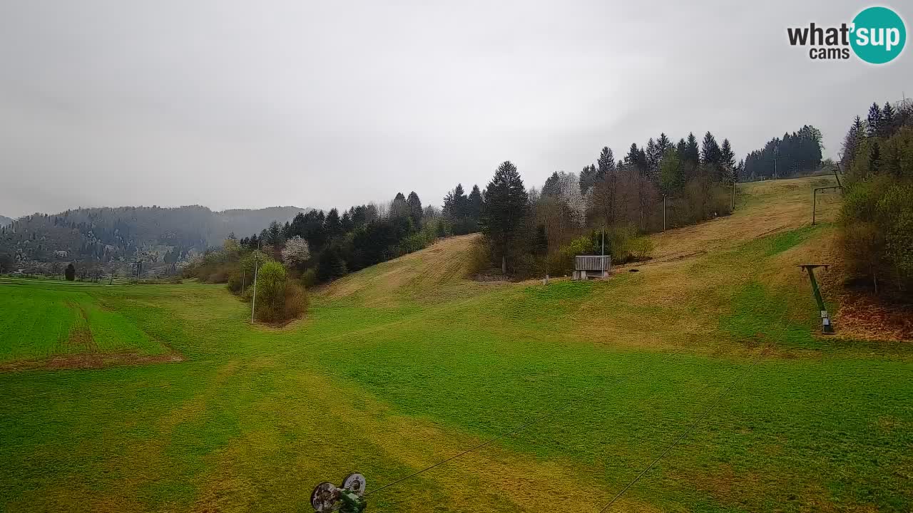 Webcam Smučišče Senožeta – Ski Resort Live View near Bohinj