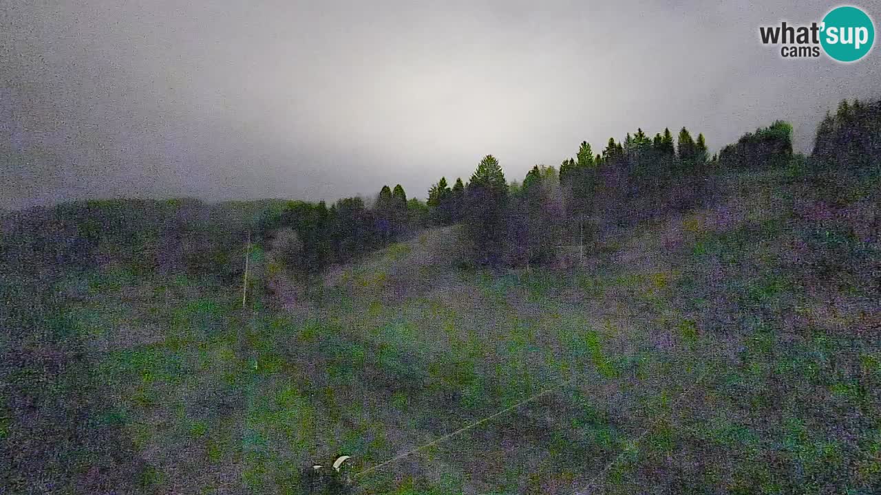 Cámara web Smučišče Senožeta – Estación de esquí en Srednja Vas cerca de Bohinj
