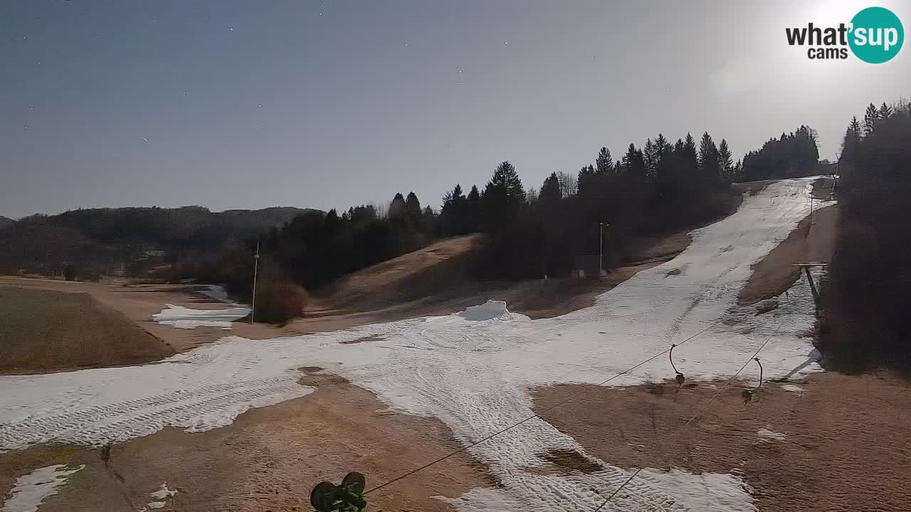 Webcam Smučišče Senožeta – Ski Resort Live View near Bohinj