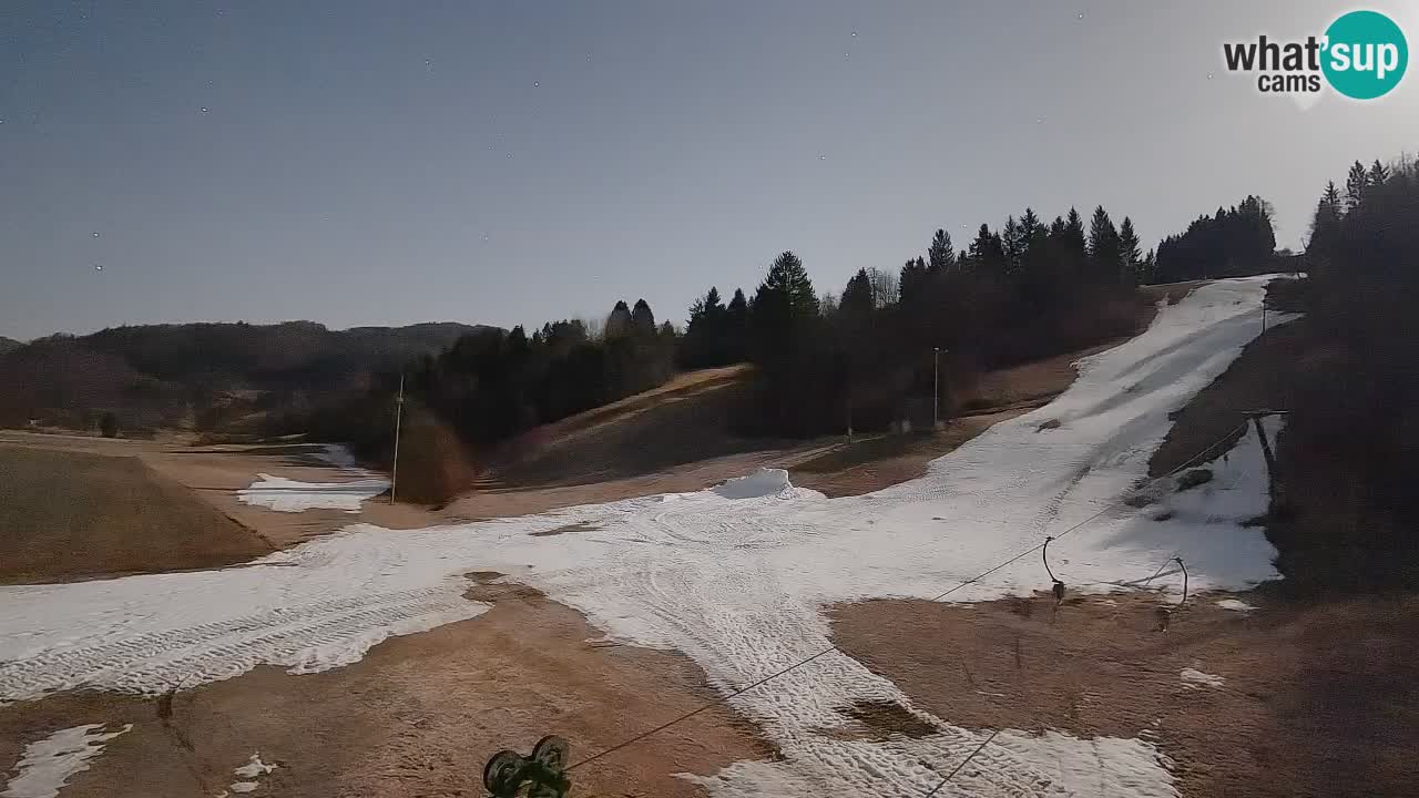 Webcam Smučišče Senožeta – Ski Resort Live View near Bohinj