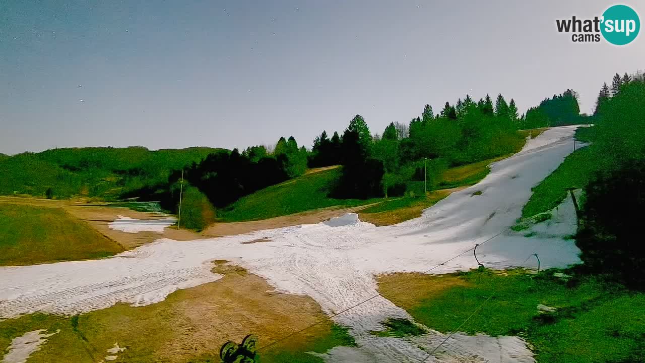 Webcam Smučišče Senožeta – Ski Resort Live View near Bohinj