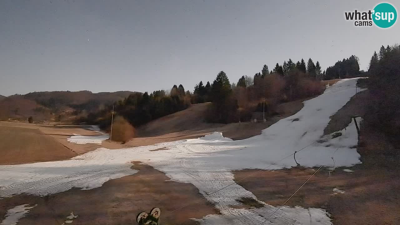 Webcam Smučišče Senožeta – Ski Resort Live View near Bohinj