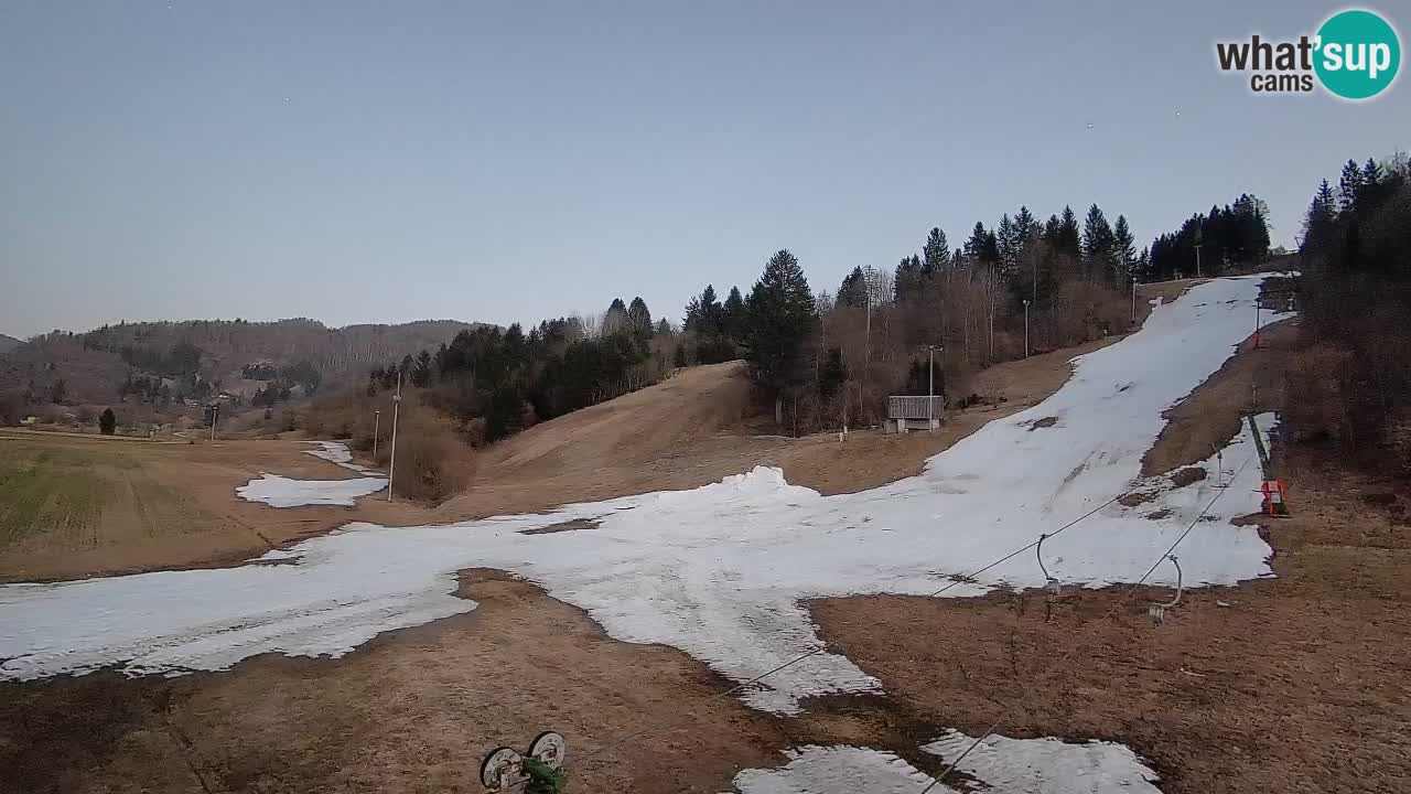 Webcam Smučišče Senožeta – Stazione sciistica a Srednja Vas vicino Bohinj