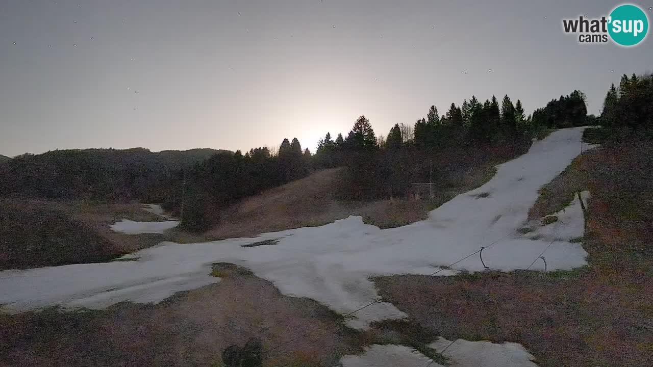 Webcam Smučišče Senožeta – Stazione sciistica a Srednja Vas vicino Bohinj