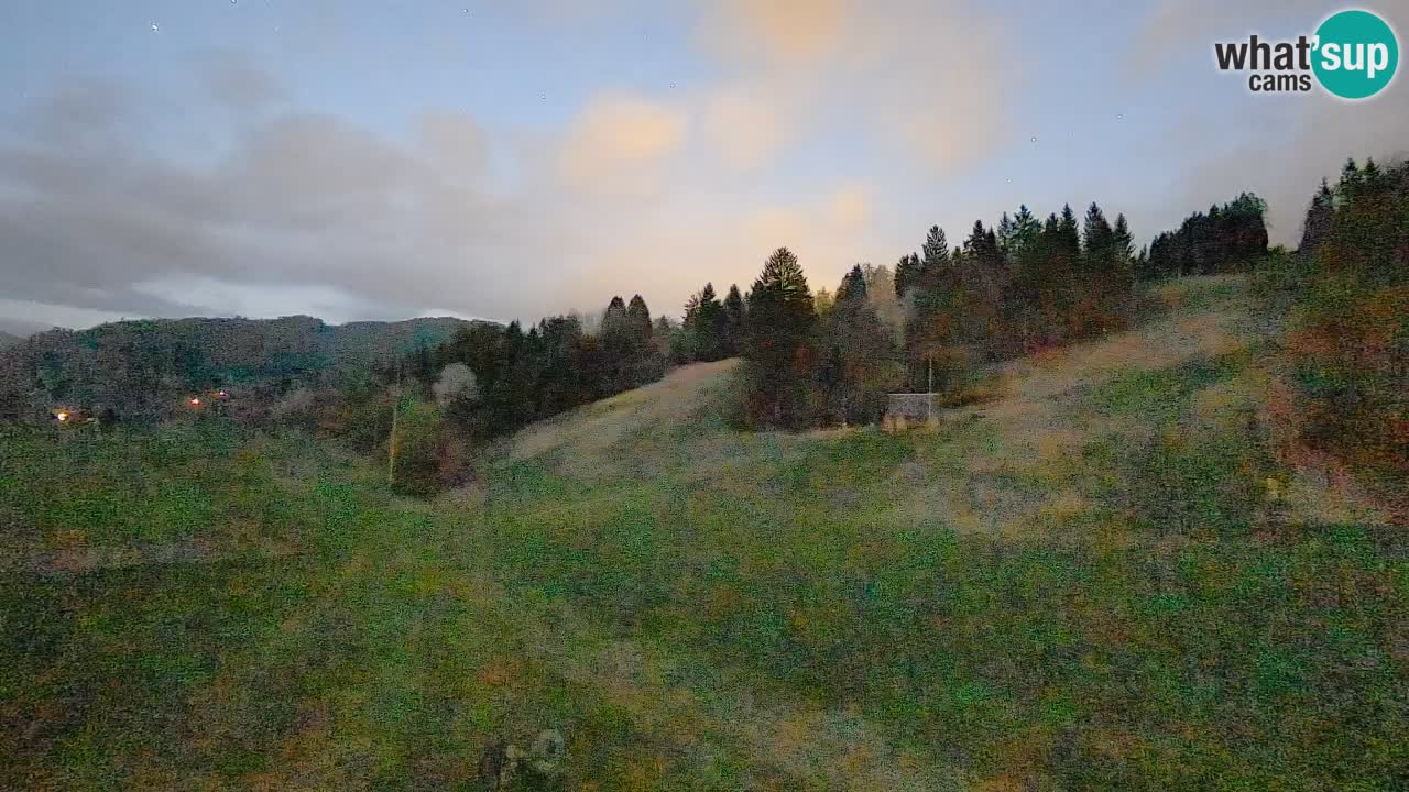 Webcam Smučišče Senožeta – Stazione sciistica a Srednja Vas vicino Bohinj