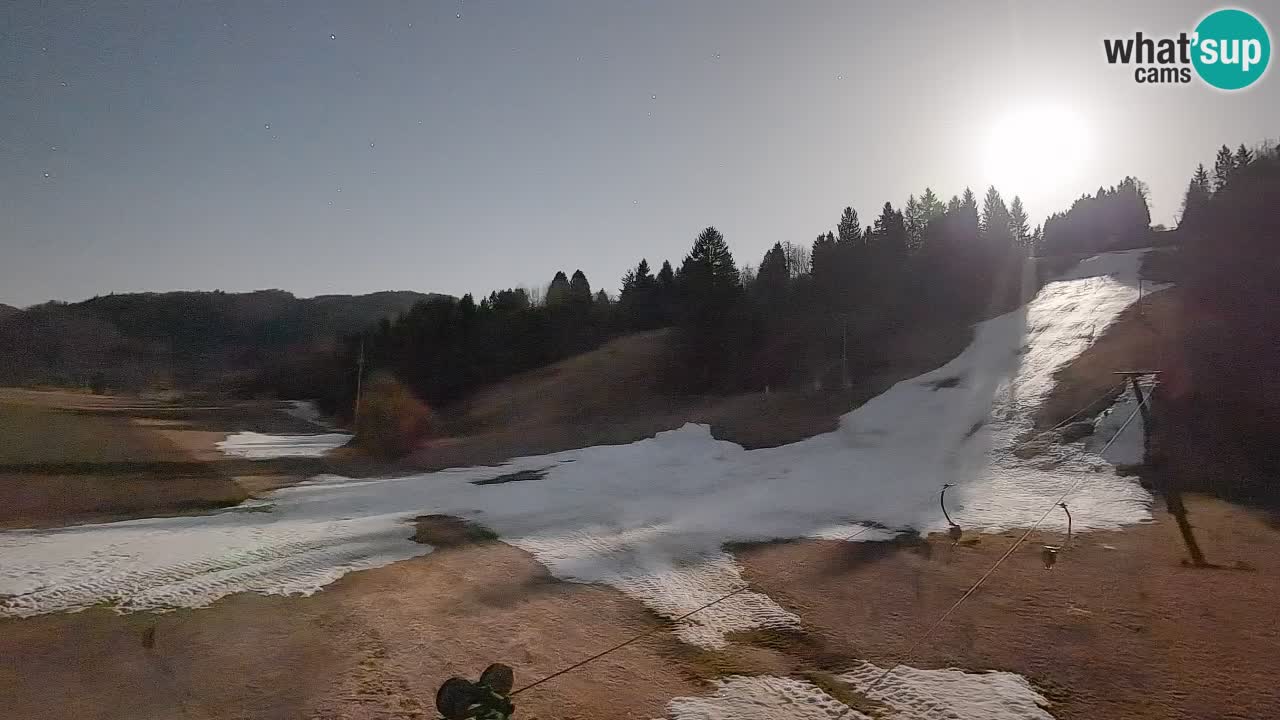Webcam Smučišče Senožeta – Station de ski à Srednja Vas près de Bohinj