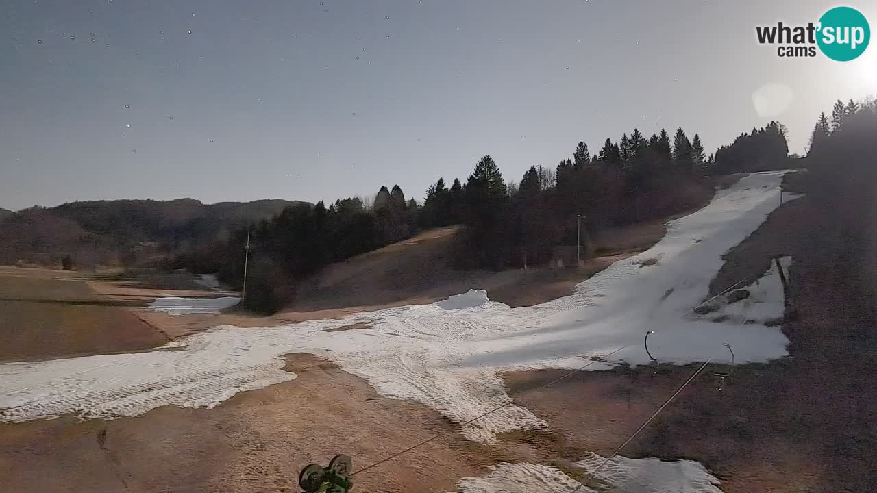 Webcam Smučišče Senožeta – Stazione sciistica a Srednja Vas vicino Bohinj