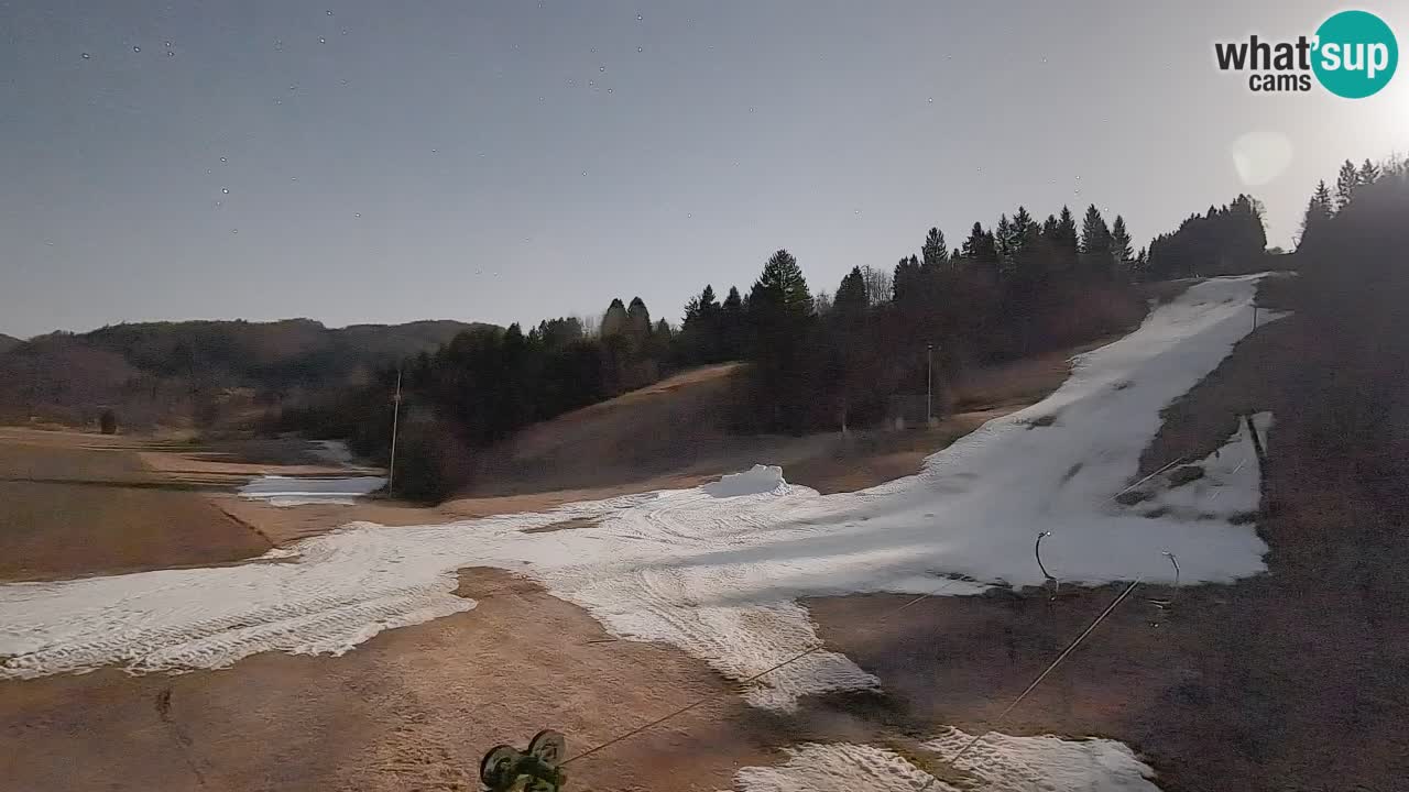 Webcam Smučišče Senožeta – Station de ski à Srednja Vas près de Bohinj