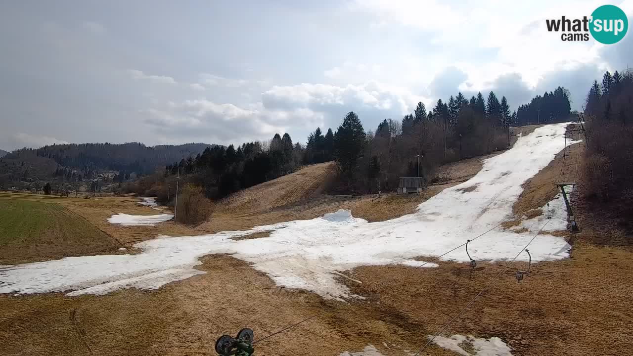 Webcam Smučišče Senožeta – Ski Resort Live View near Bohinj