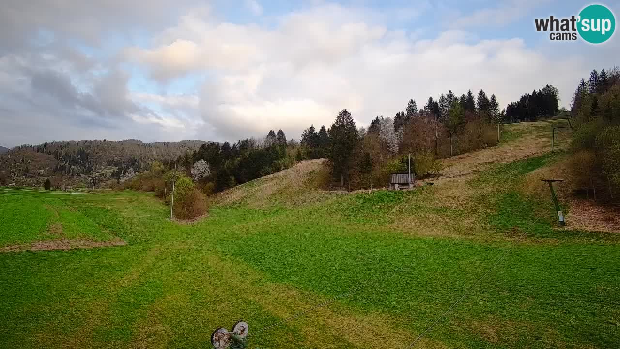 Webcam Smučišče Senožeta – Ski Resort Live View near Bohinj
