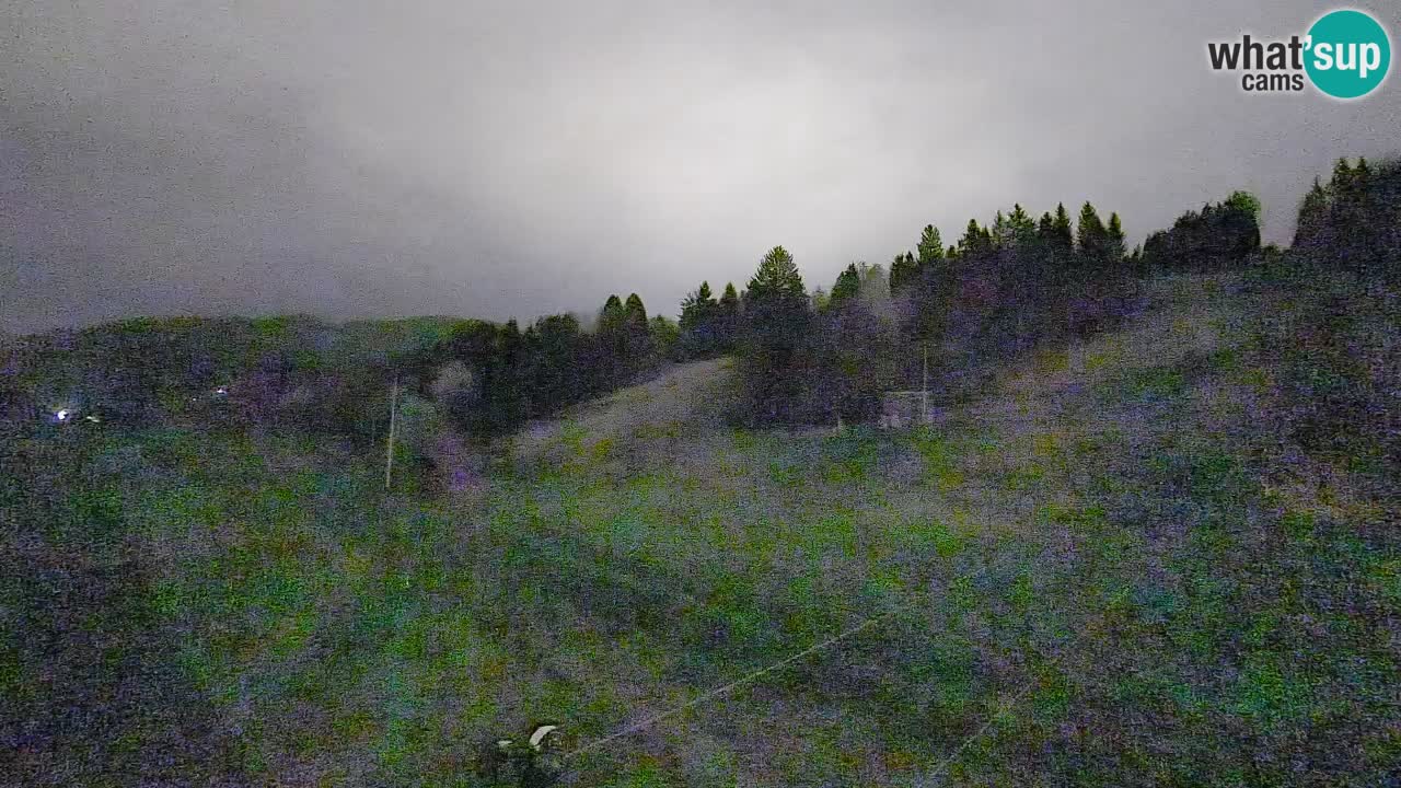 Webcam Smučišče Senožeta – Station de ski à Srednja Vas près de Bohinj