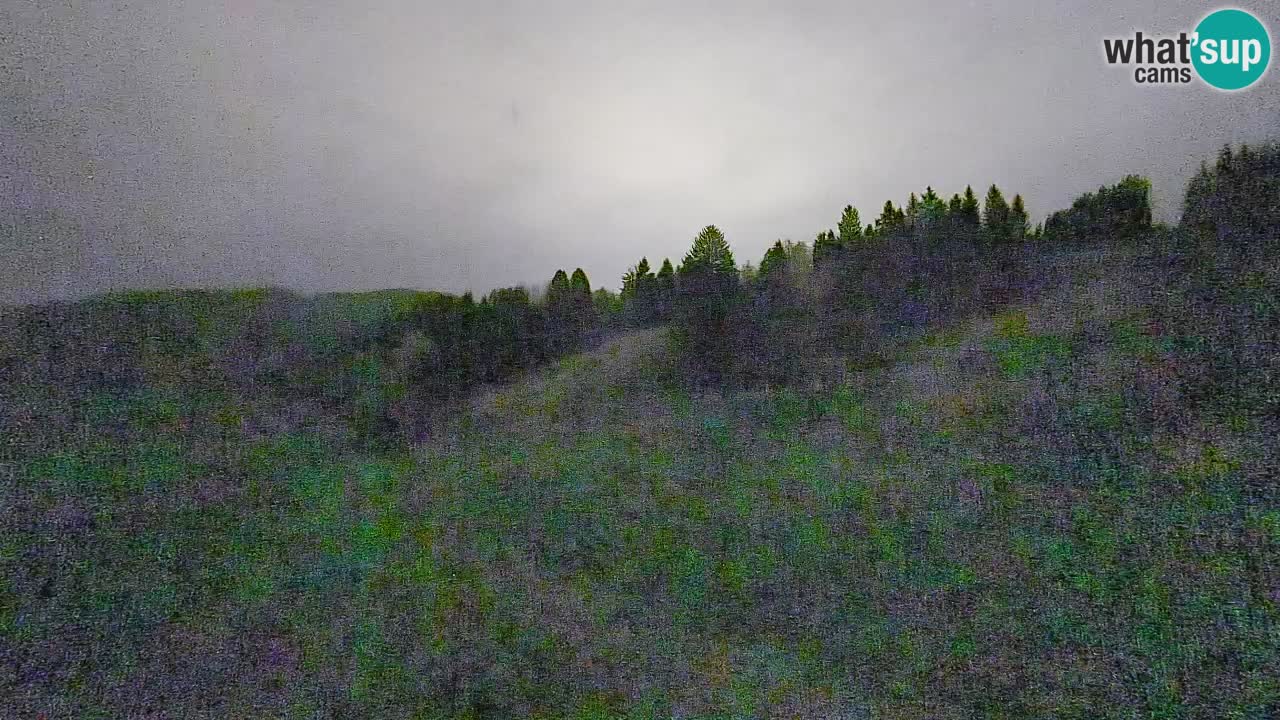 Webcam Smučišče Senožeta – Station de ski à Srednja Vas près de Bohinj