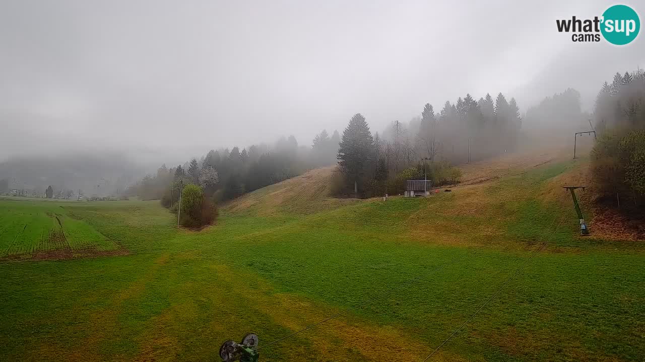 Webcam Smučišče Senožeta – Ski Resort Live View near Bohinj