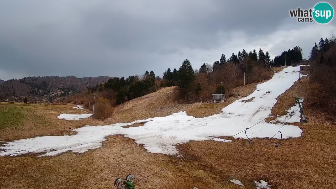 Webcam Smučišče Senožeta – Stazione sciistica a Srednja Vas vicino Bohinj
