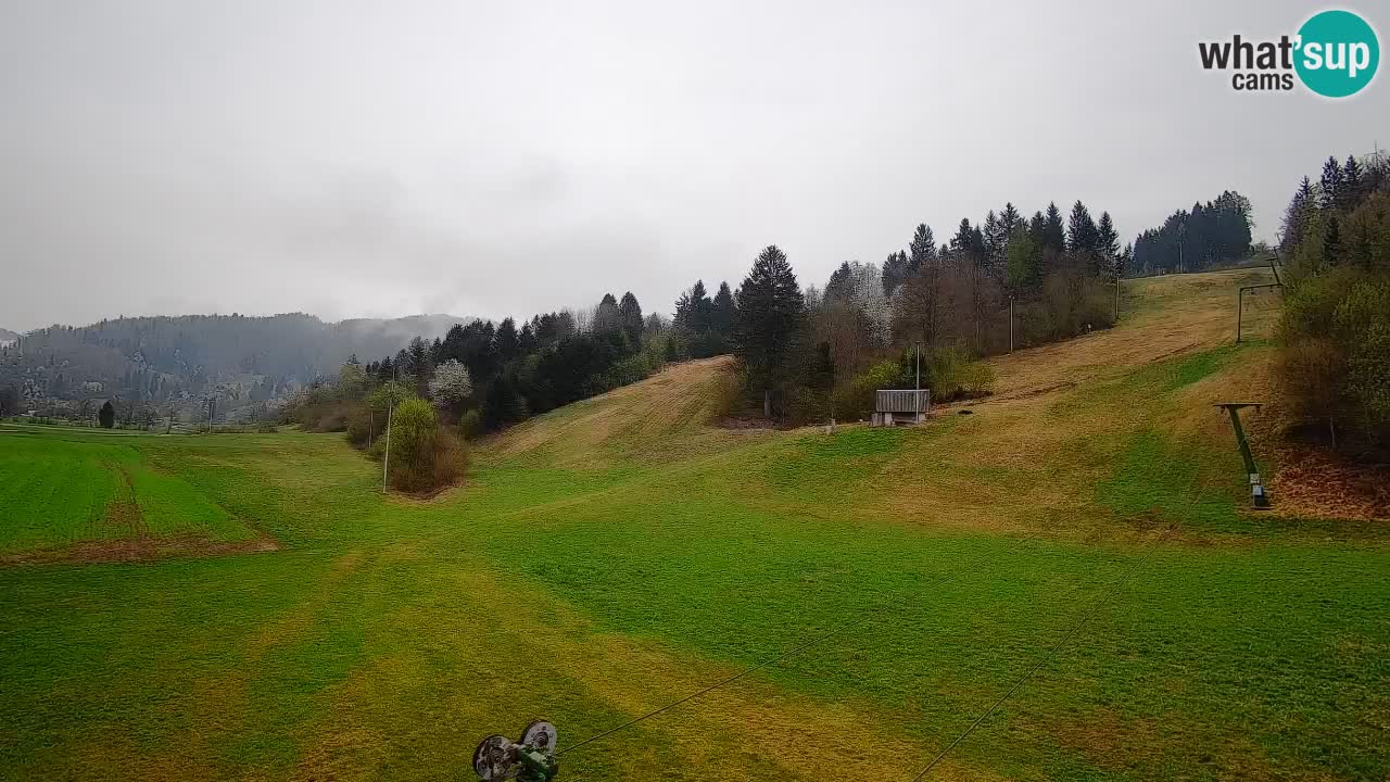 Webcam Smučišče Senožeta – Ski Resort Live View near Bohinj