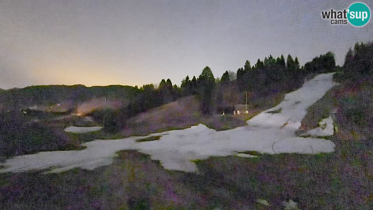 Webcam Smučišče Senožeta – Ski Resort Live View near Bohinj