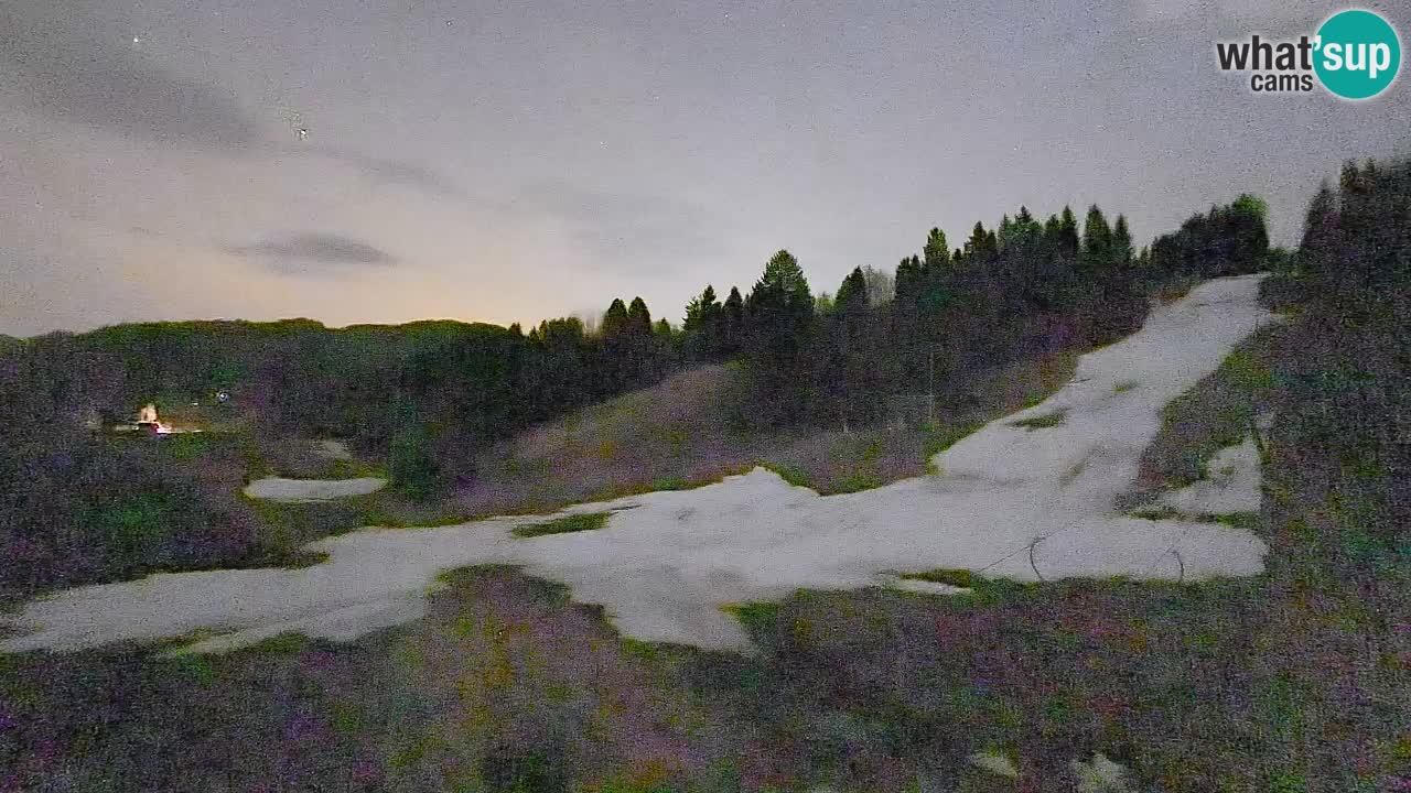 Webcam Smučišče Senožeta – Ski Resort Live View near Bohinj