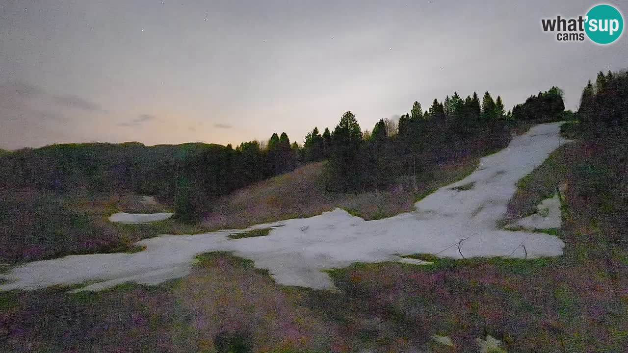 Webcam Smučišče Senožeta – Ski Resort Live View near Bohinj