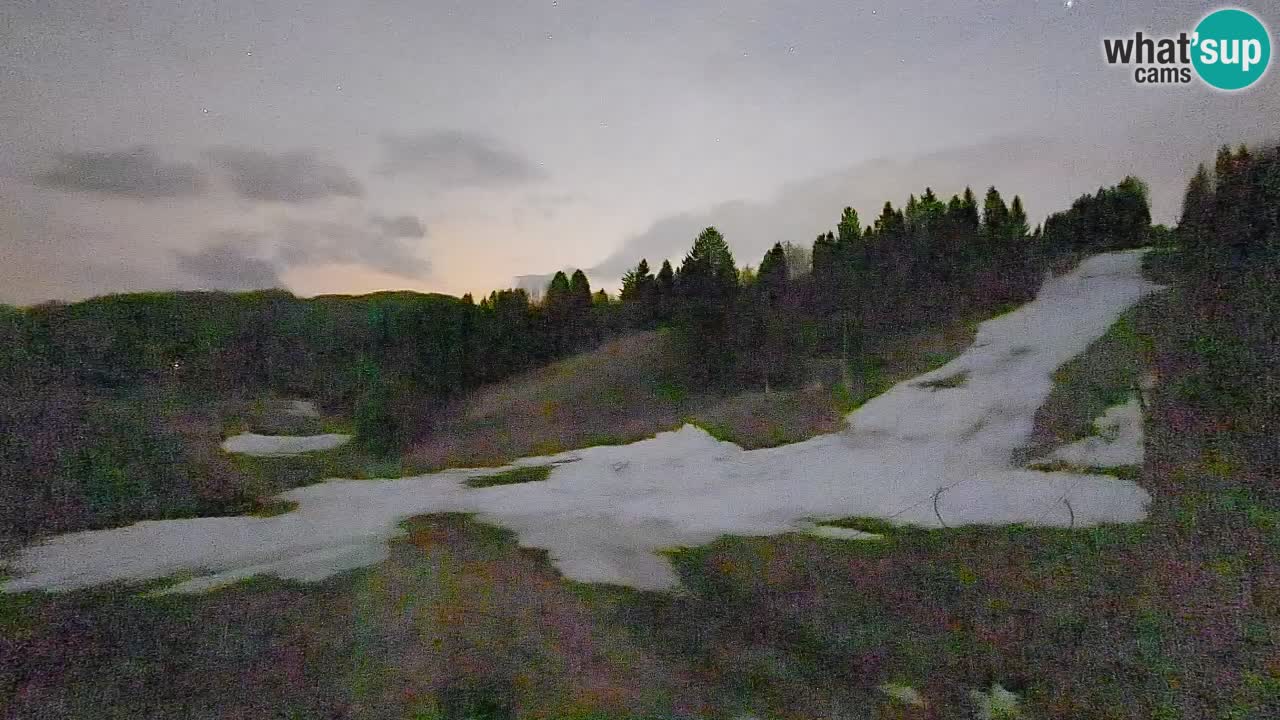 Webcam Smučišče Senožeta – Station de ski à Srednja Vas près de Bohinj